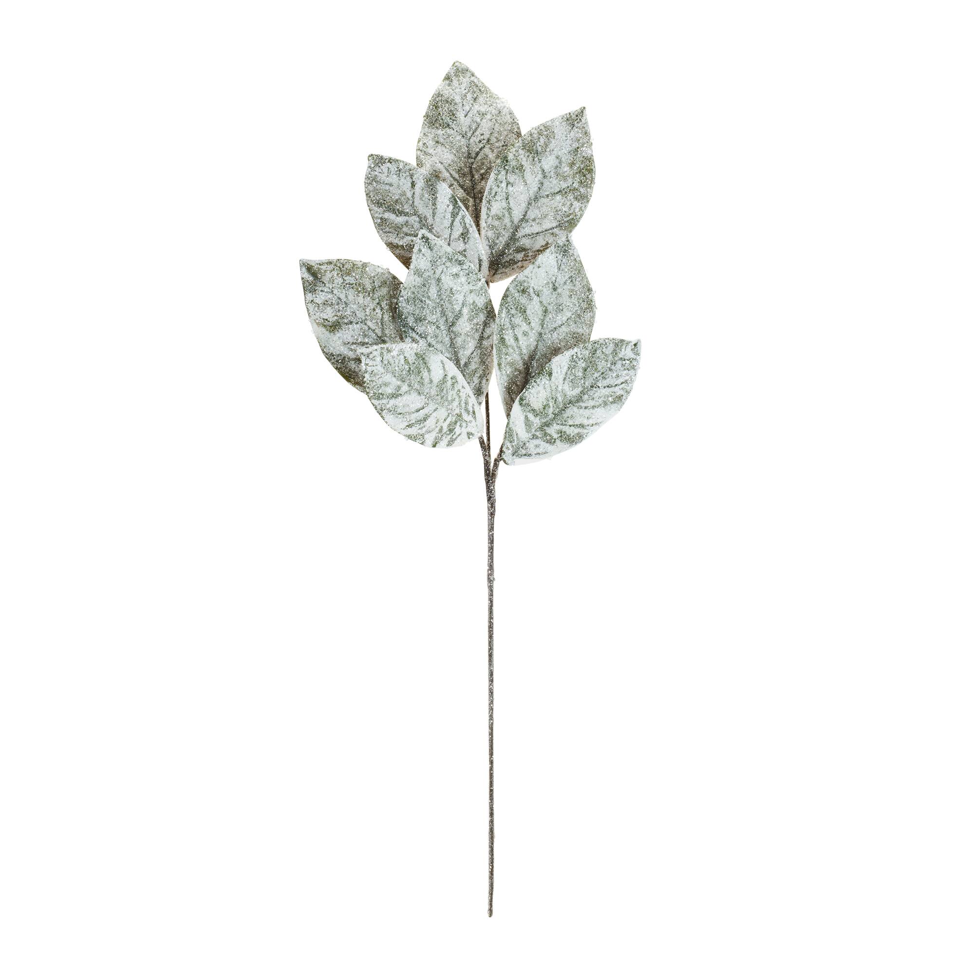White Magnolia Leaf Sprays, 6ct.